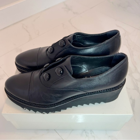 Luca Grossi ITALIAN Black Leather Elastic
Loafers Comfort Shoes Size EU 39 - Picture 10 of 16